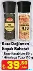 SERA DEĞİRMEN KAPAK BAHARAT TANE KARABİER/HİMALAYA TUZU SERA DEĞİRMEN KAPAK BAHARAT TANE KARABİER/HİMALAYA TUZU